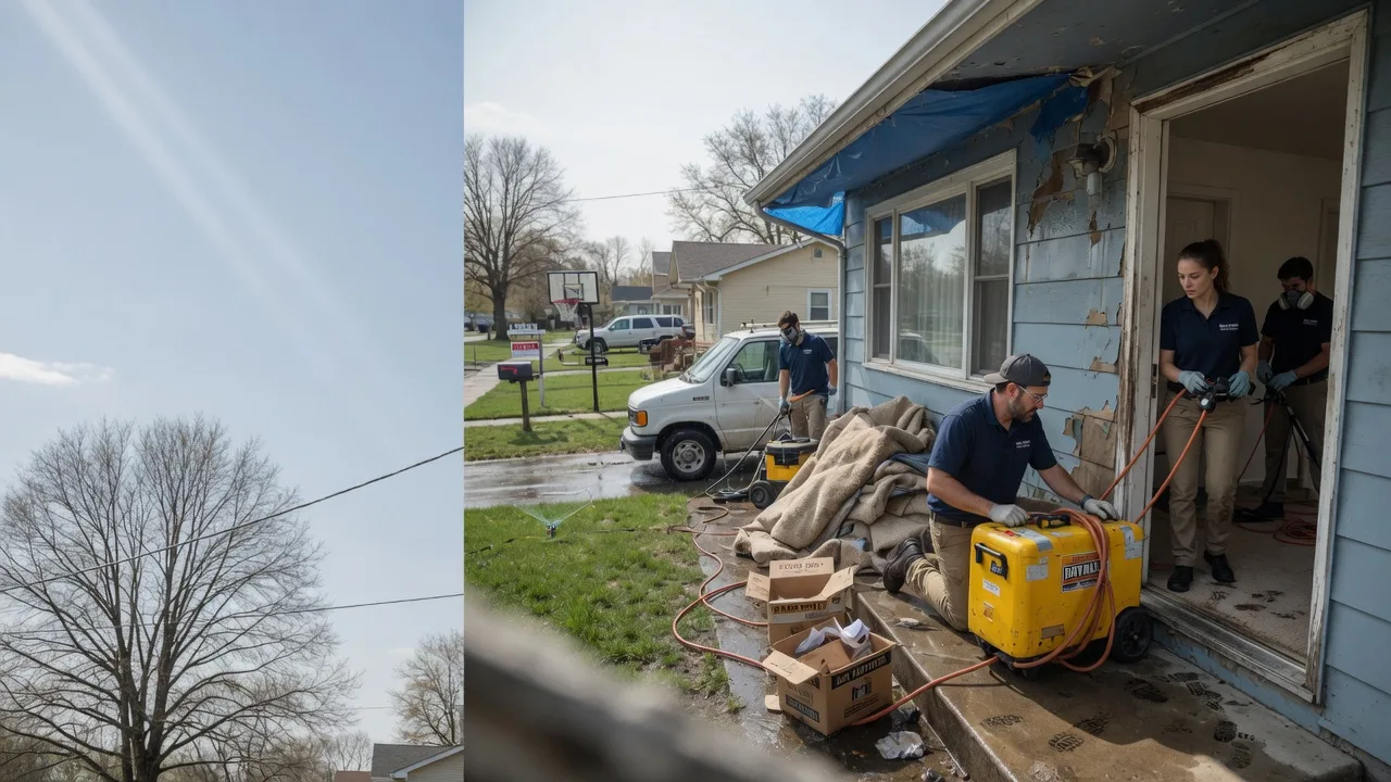 Basement Flood Cleanup in Hearne, TX near me